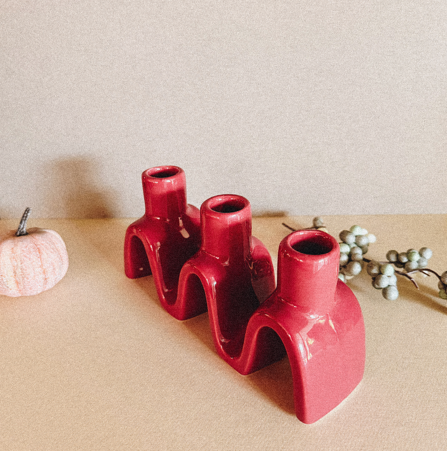 Ceramic Taper Candle Holder