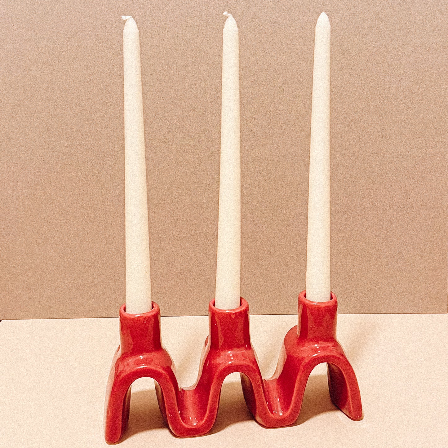 Ceramic Taper Candle Holder