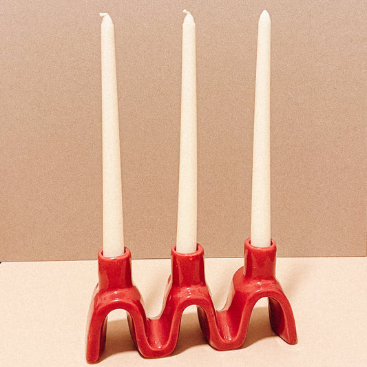 Ceramic Taper Candle Holder